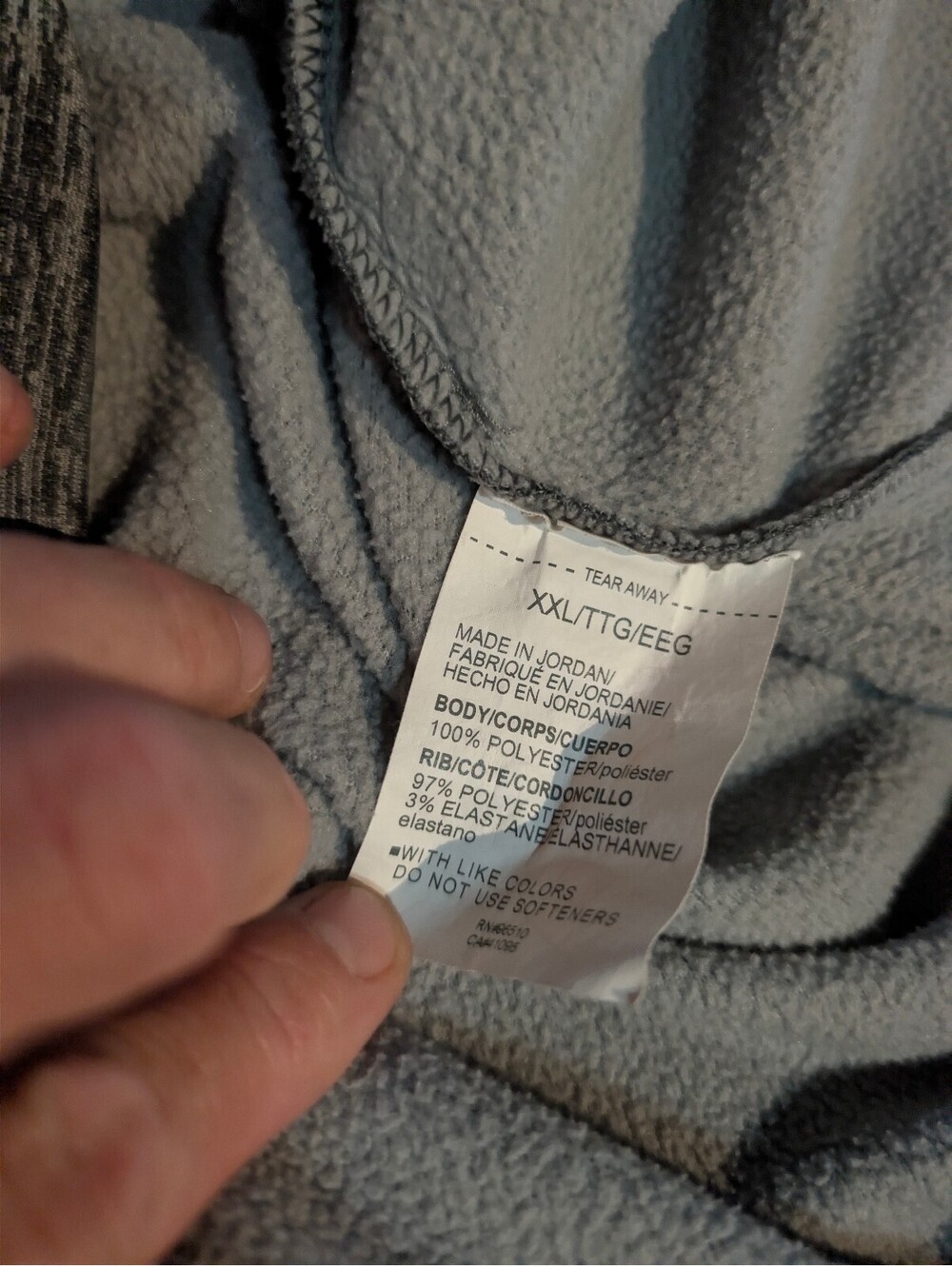Under Armour Men's Gray ColdGear Loose Fit 1/4 Zip Pullover Sweatshirt XXL - Picture 4 of 6